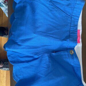 lilly pulitzer blue shorts size 8